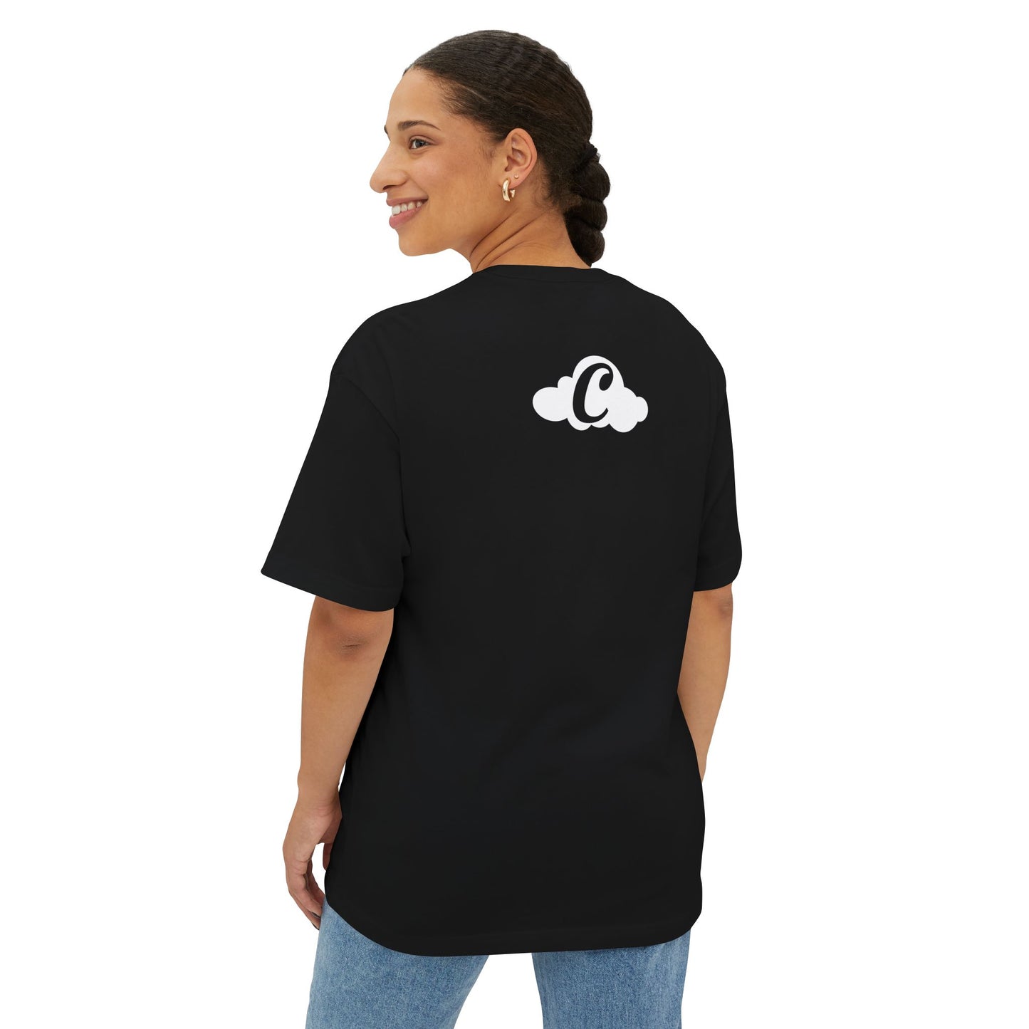 PDA Oversized-Boxy Motto Tee